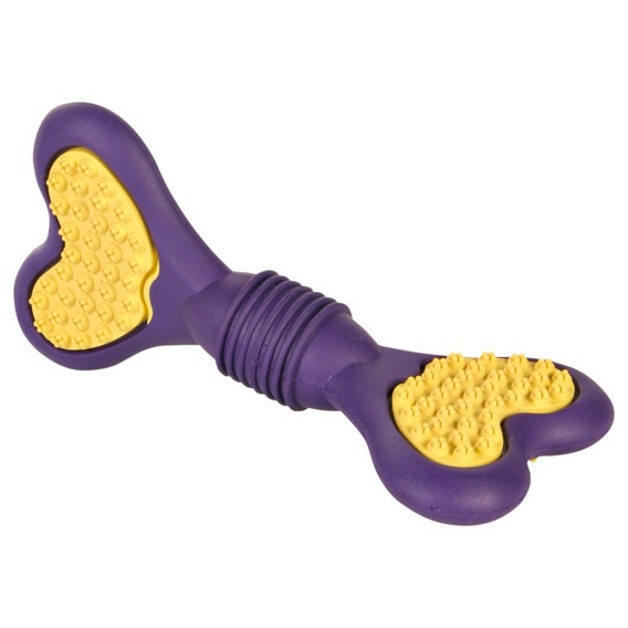 

Zabawka dla psa Denta Fun Kość 15cm z wypustkami