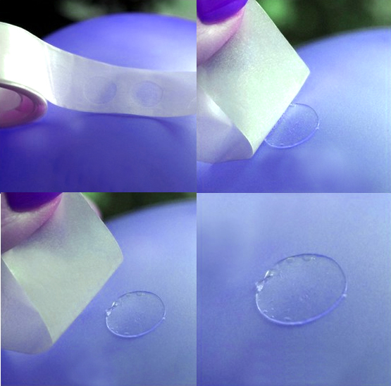 Taśma Kropki na rolce do mocowania balonów 100 szt Kod producenta TD