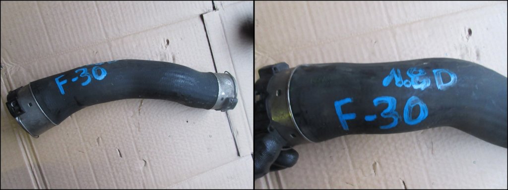 hadice intercoolera BMW 3 F30 1,8D