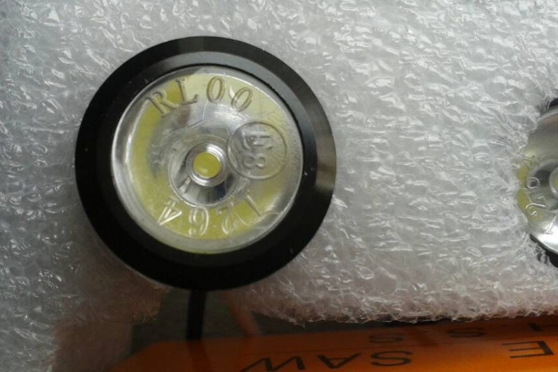 OCZKA SWIATLA DO JAZDY DZIENNEJ LED OKRAGLE MINI Shape round