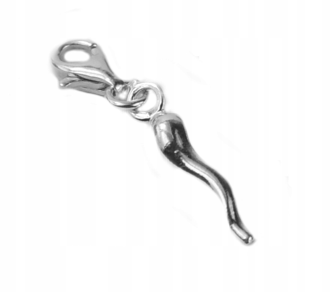 

charms srebrna Papryczka chili zawieszka do bazy