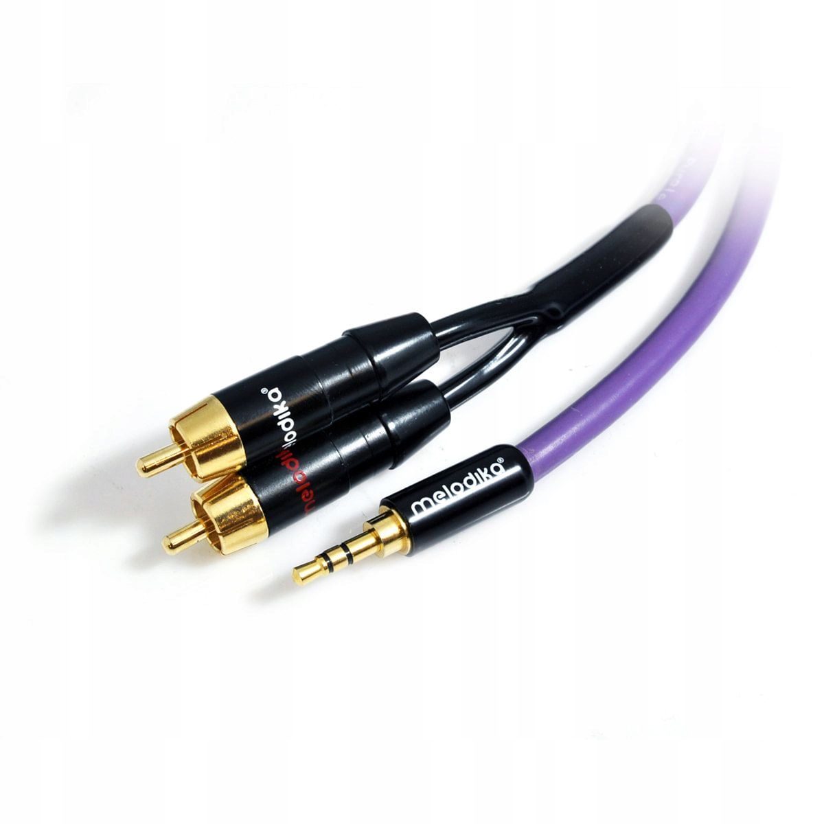 

Melodika MDMJ2R - Kabel Jack 3.5mm - 2x Rca - 6m
