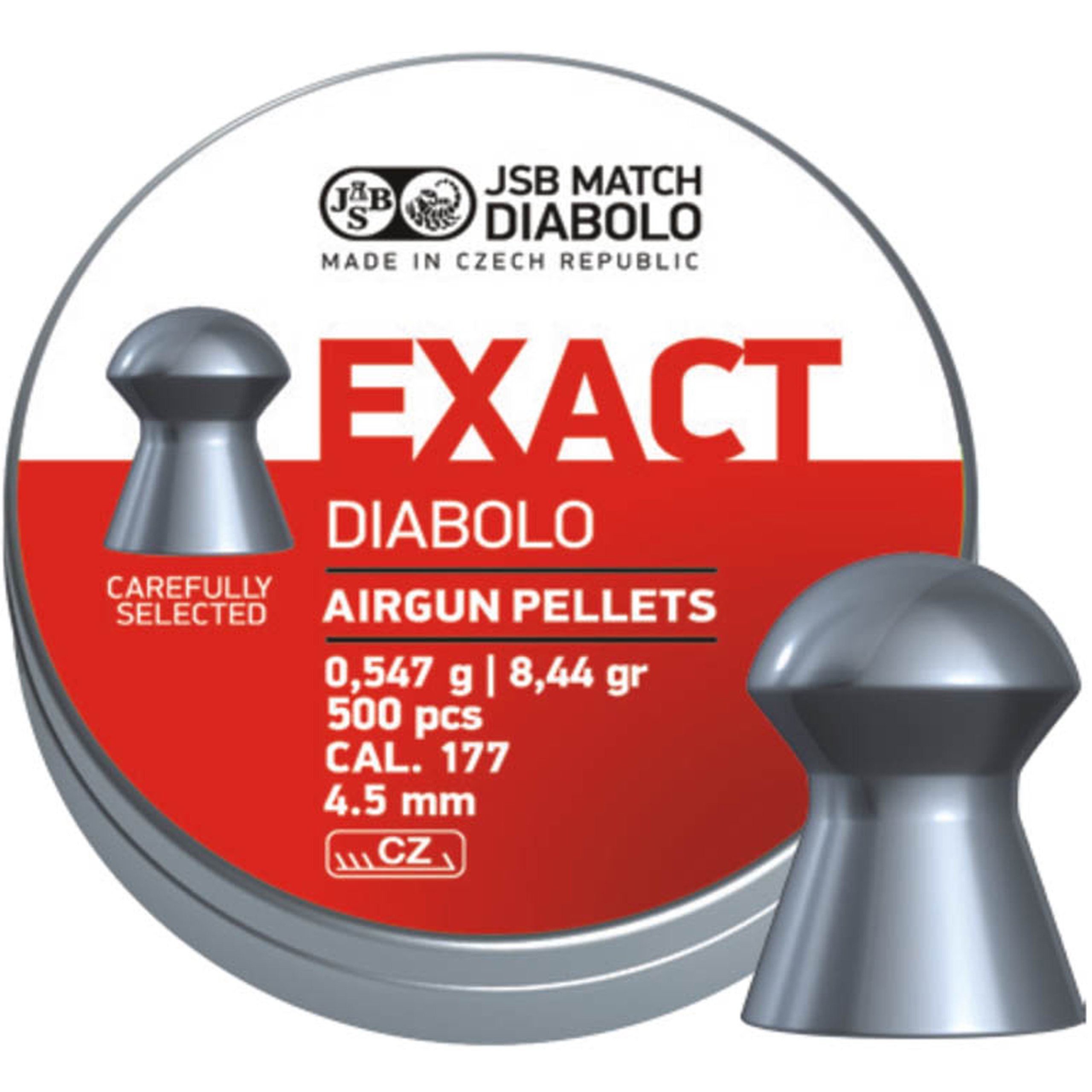 

Śrut Diabolo Jsb Exact 4,5mm 4,50 precyzyjny celny