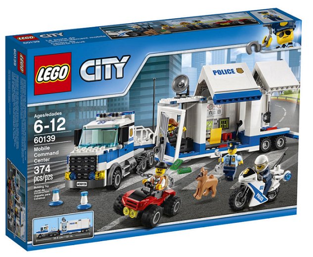 Zdjęcia - Klocki Lego 60139 City Mobilne Centrum Dowodzenia 