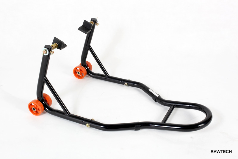 PODNOSNIK MOTOCYKLOWY PRZOD TYL STOJAK L type Weight with packaging 11 kg