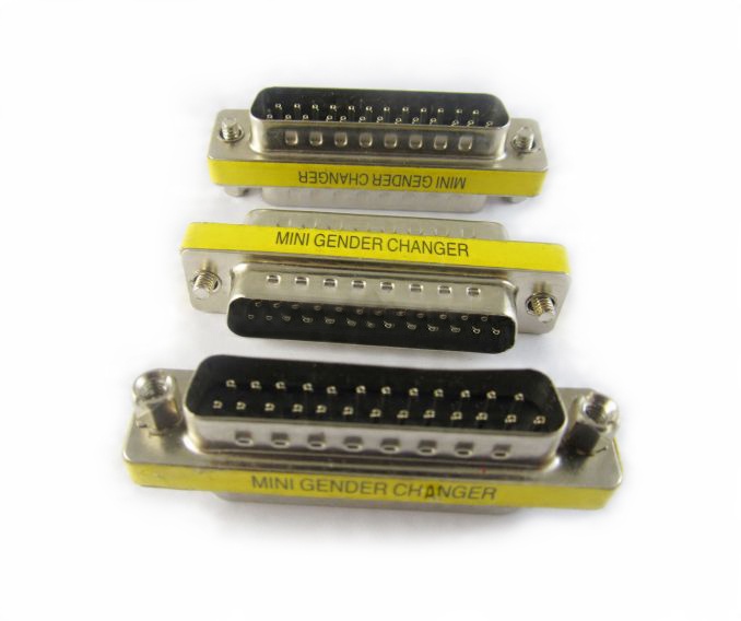

Adapter Gender Łącznik Lpt DB25 25PIN wtyk wtyk