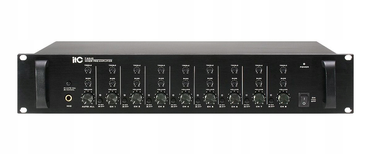 Itc T-6240 8kanálový předzesilovač