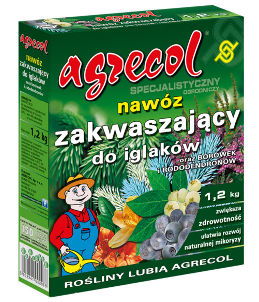 

Nawóz Zakwaszający Do Iglaków Agrecol 1,2KG
