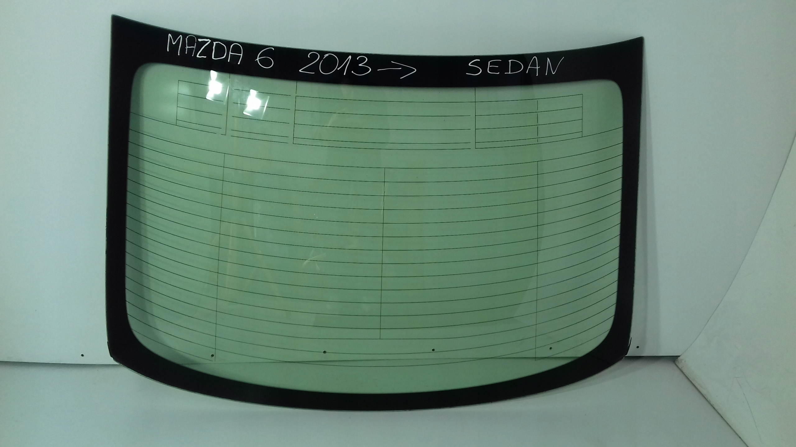 ЗАДНЕЕ СТЕКЛО ЗАДНЕГО MAZDA 6 / 2013-2018 СЕДАН GJ