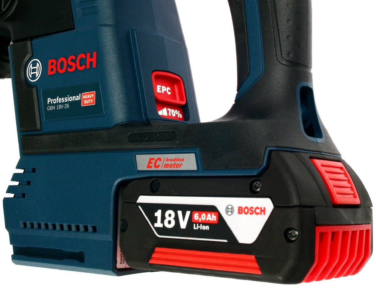 AKUMULATOROWY MŁOT GBH 18V-26 BOSCH 2x5,0Ah Typ uchwytu SDS Plus