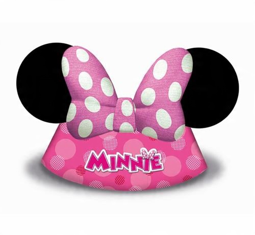 

Czapeczki urodzinowe Myszka Miki Minnie
