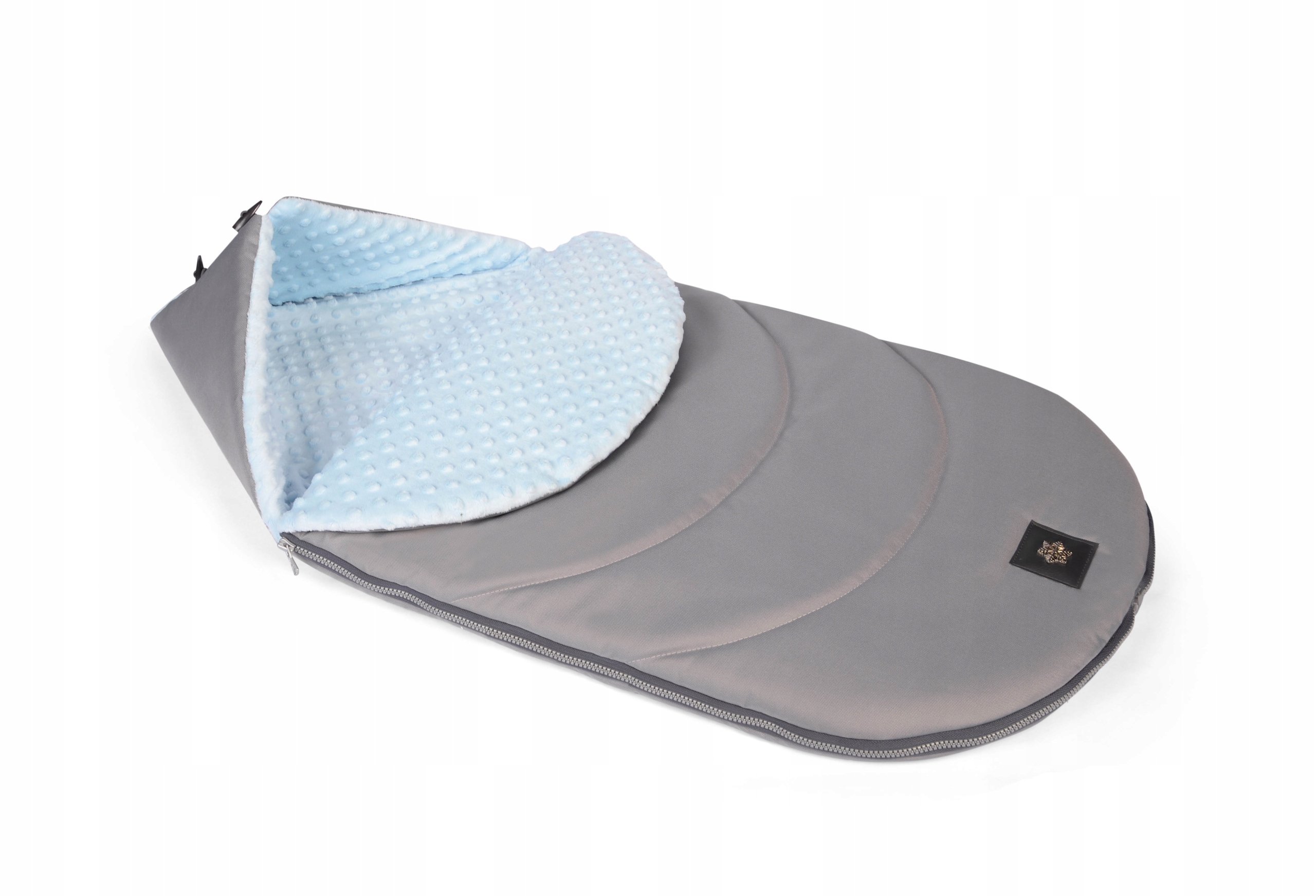 ŚPIWÓR ŚPIWOREK 3w1 GONDOLA SPACERKA SANKI LINEN Długość 100 cm