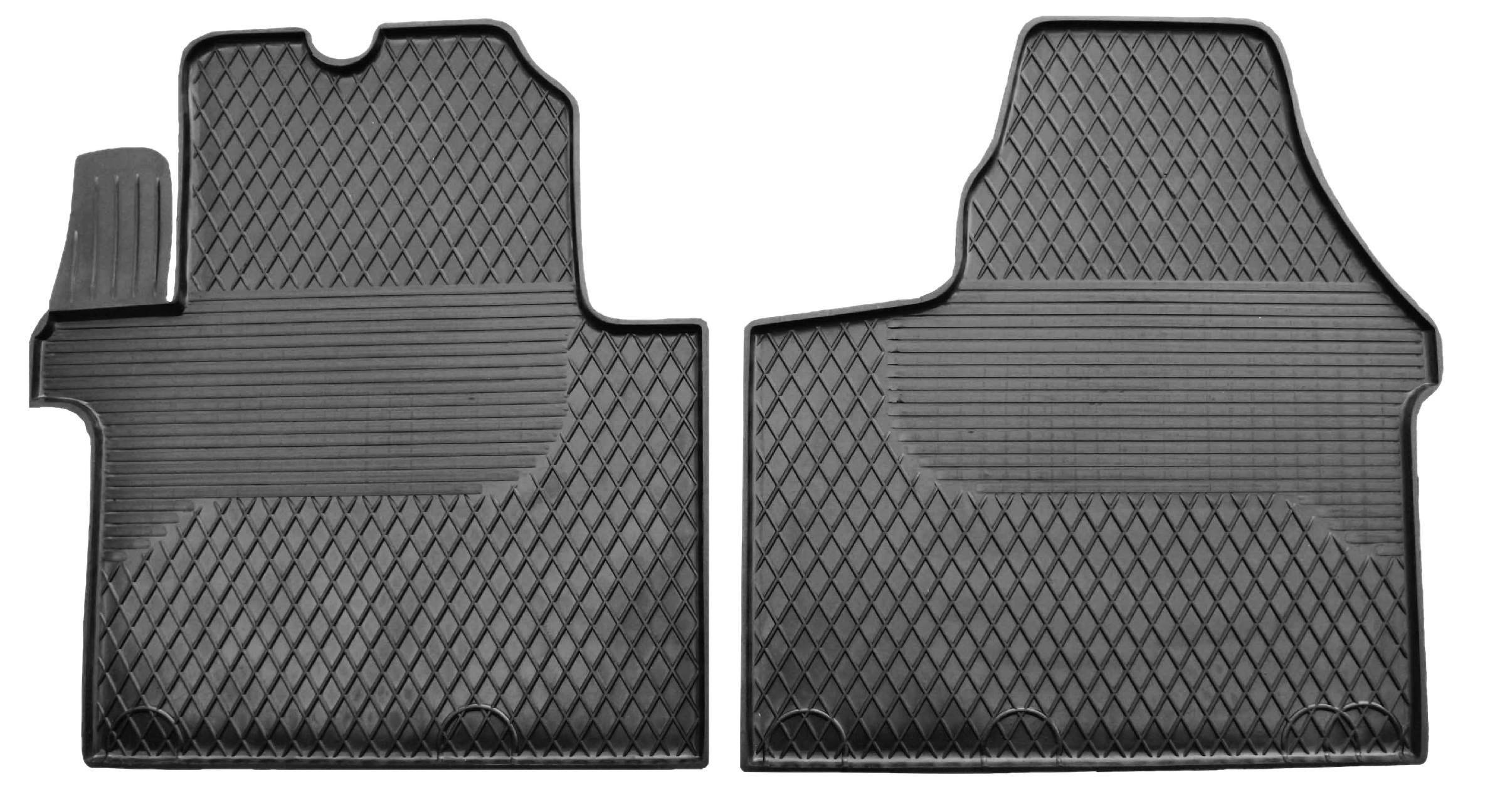 

Opel Vivaro I 01-14r gumowe dywaniki Miarowe