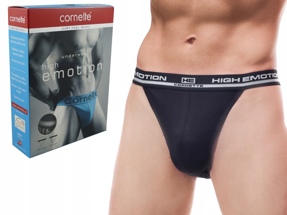 

Cornette Slipy Męskie Tanga High Emotion - r. XXL