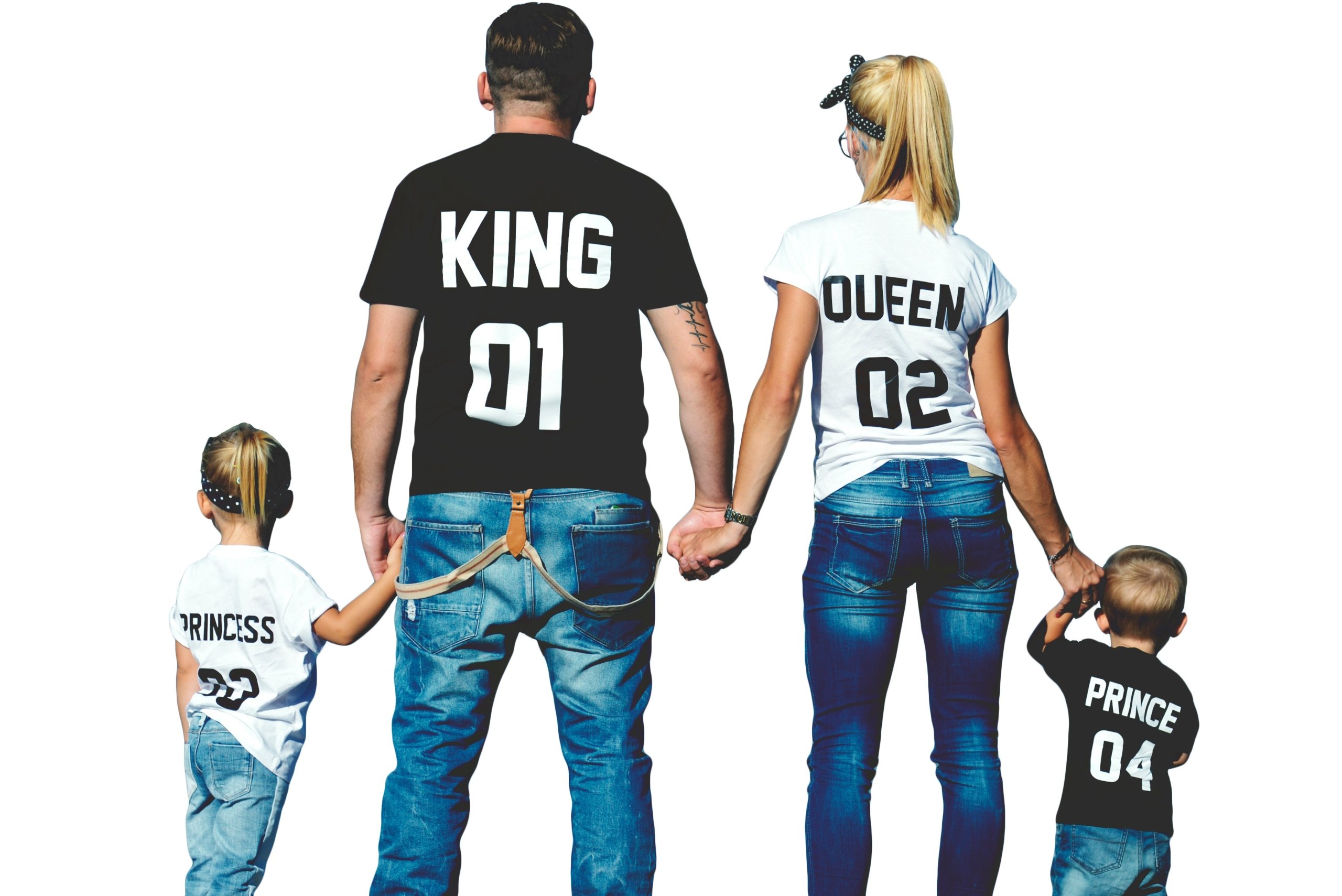 

Koszulki Dla Par Dzieci King Queen Prince Princess
