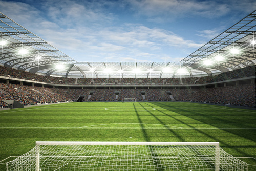 

Fototapeta 3D Młodzieżowa Nożna Piłka Stadion