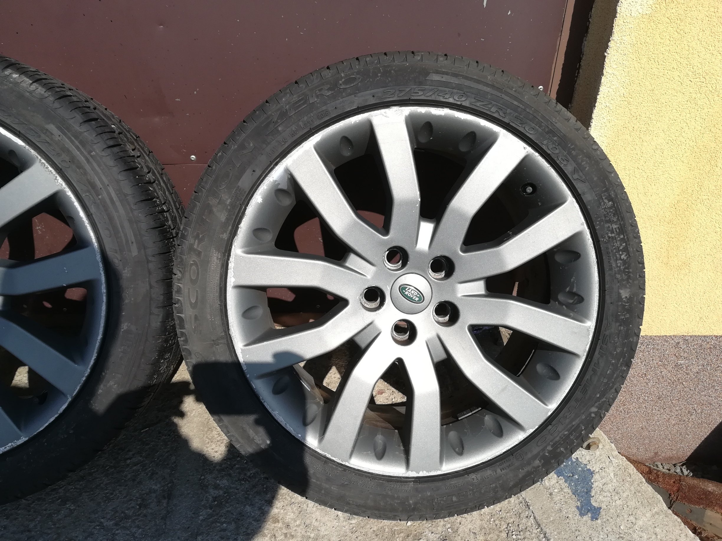 KOŁA RANGE ROVER SPORT PIRELLI 275/40 20 5X120 Średnica felgi 20