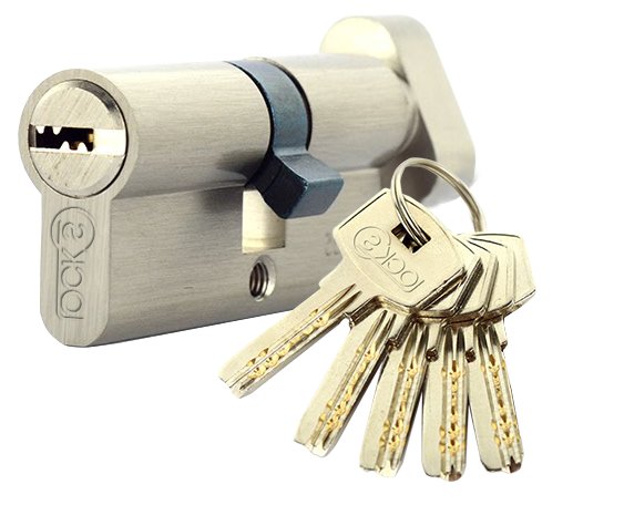 

Wkładka Locks cylindryczna z gałką 26/36G