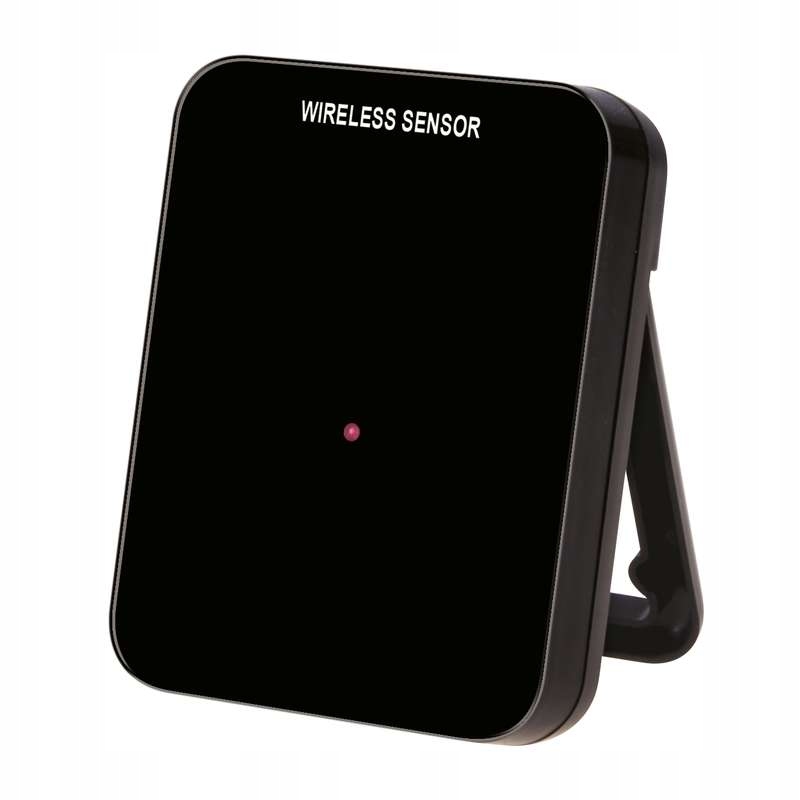 Bezprzewodowa Stacja METEO E3070 termometr zegar Kolor czarny