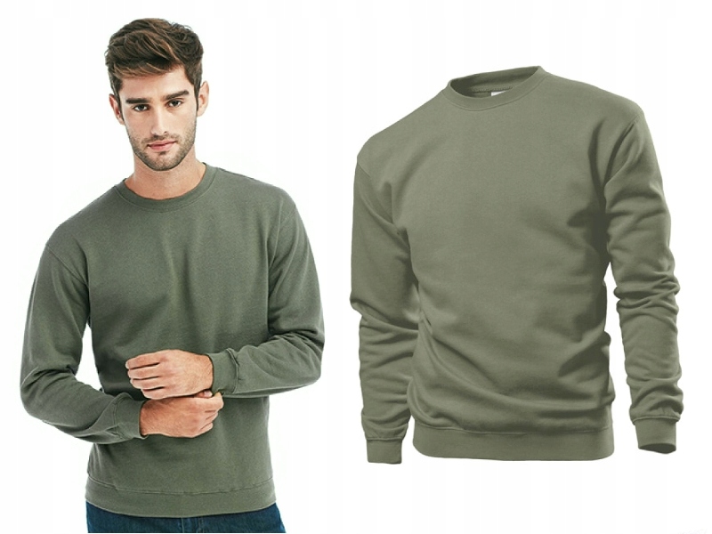 

Męska Bluza Stedman - Bez Kaptura - Khaki - r.XXL