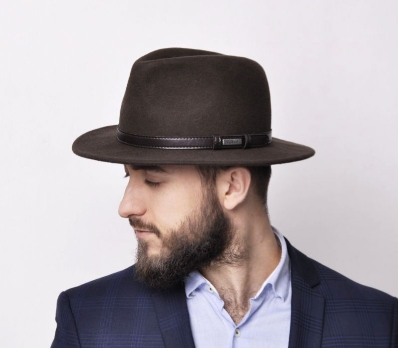 

Kapelusz męski fedora Kamil rozm. 58 Valdorf brąz