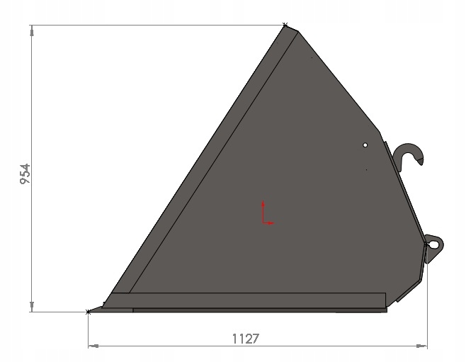 Szufla MAXI Hydramet euroramka Part number 2 0