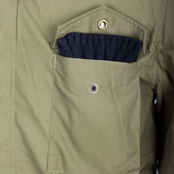 BRANDIT-FASHION Kurtka M65 + Podpinka Standard M Długość do połowy uda