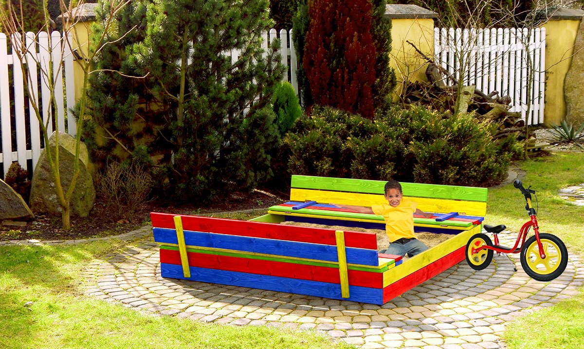 ZESTAW PIASKOWNICA +STOLIK Z ŁAWECZKAMI+PIŁKA Kod producenta 002333