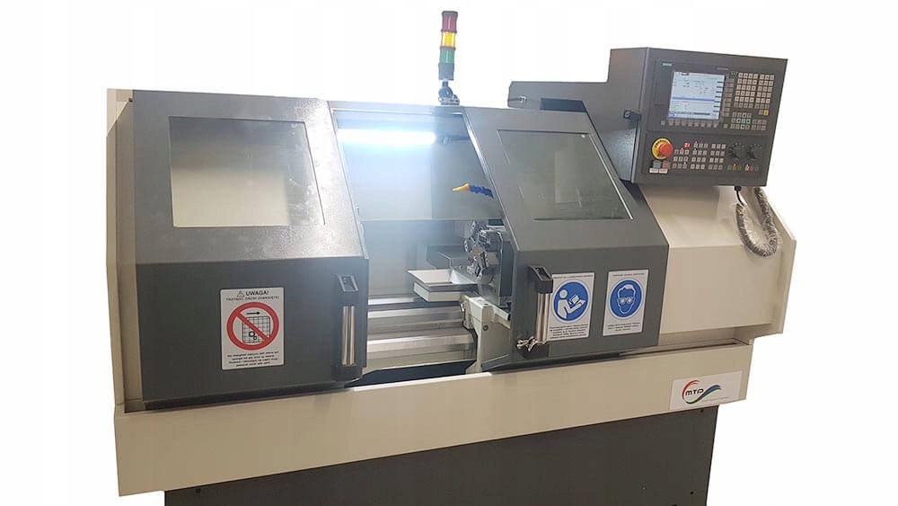TOKARKA CNC DO METALU MTP 320X500 808 SIMENS