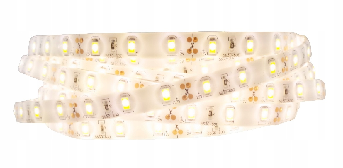 

Taśma Led 5630 300D Smd IP65 wodoodporna Ciepła 1m
