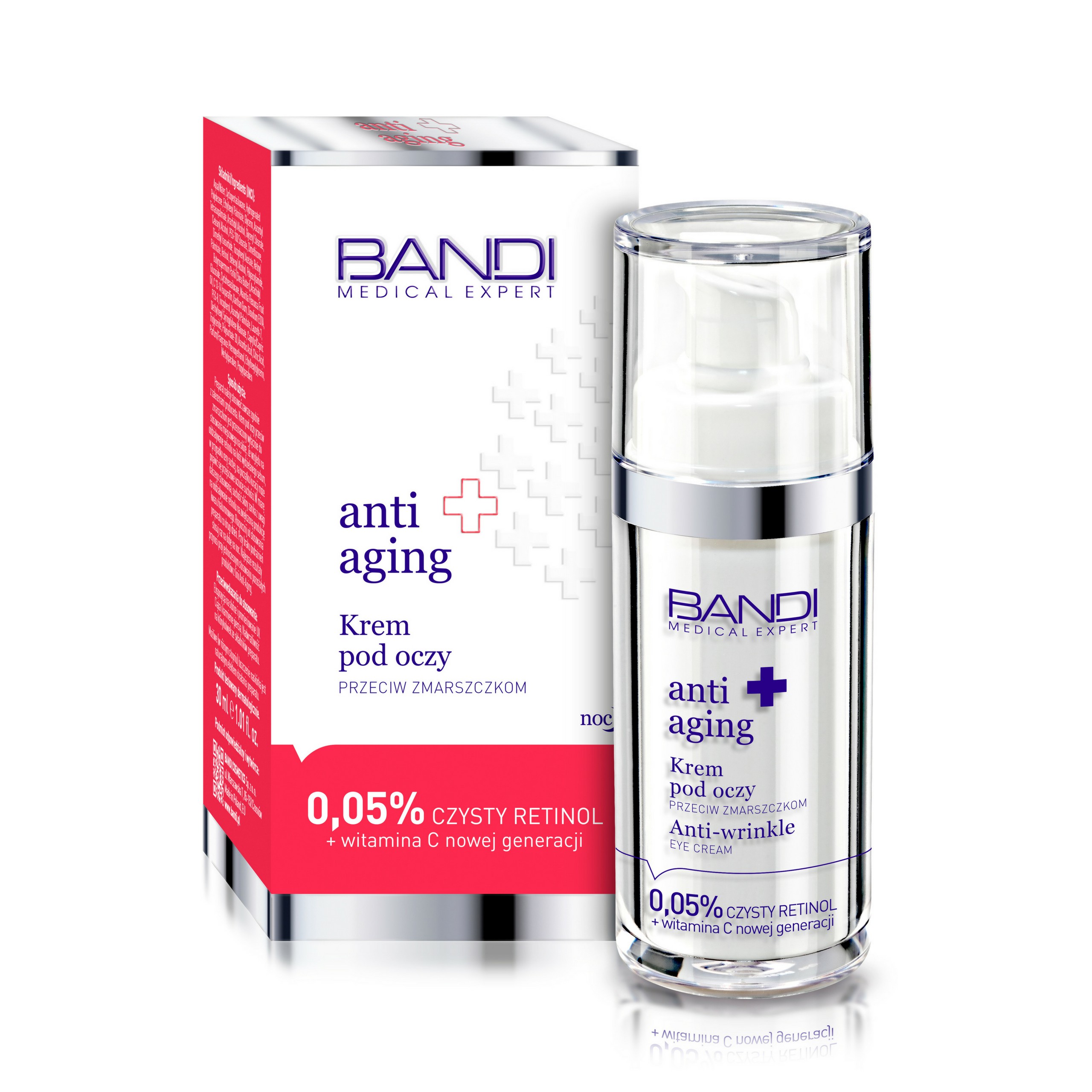 Bandi Krem Pod Oczy Przeciw Zmarszczkom Retinol 7422899325 Allegro Pl