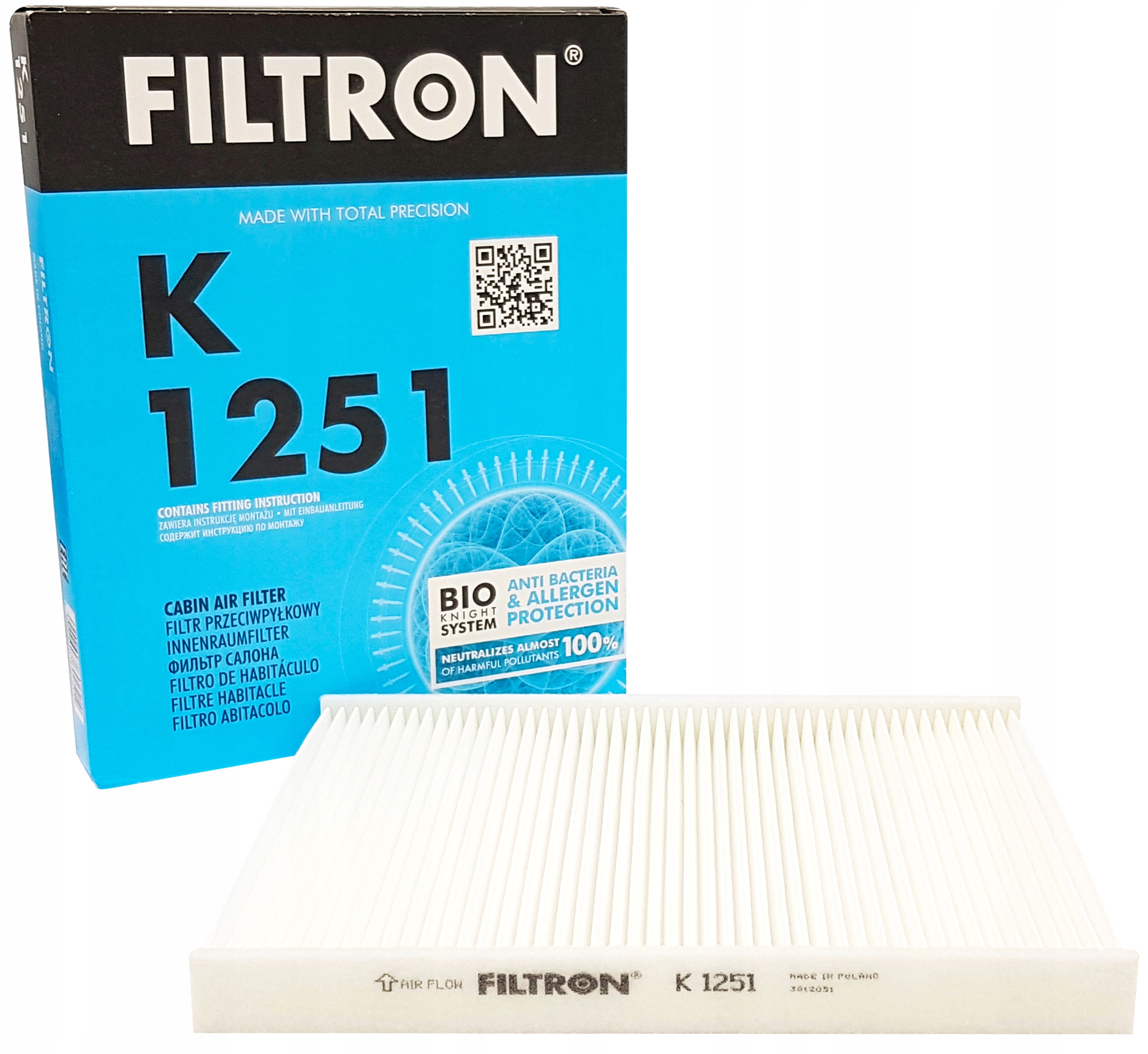 

Ford B-max 1.0 1.4 1.6 Filtr Kabinowy Filtron