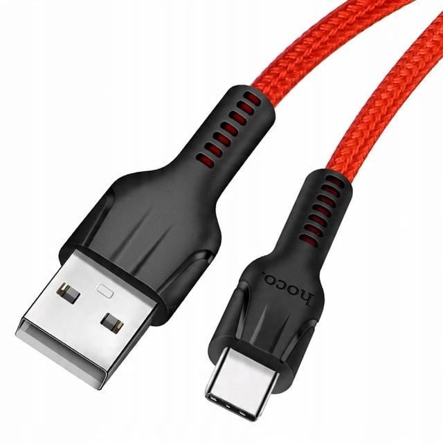 

Kabel Usb-c typ C mocny nylonowy oplot 1.2m Hoco