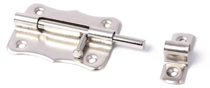 Zasuwka model 385 blokada kolor nikiel 60 mm