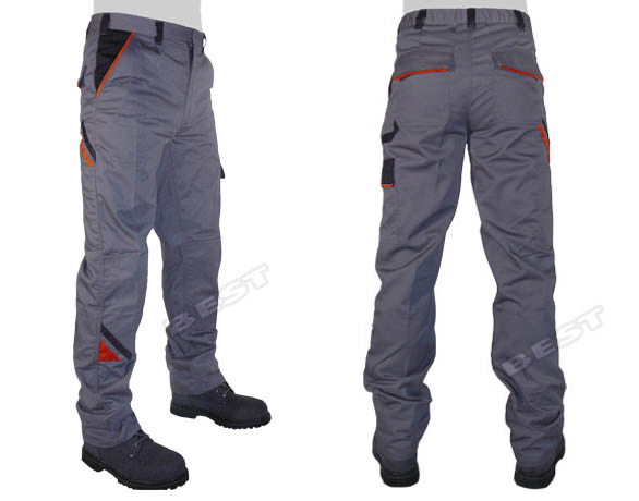 SPODNIE ROBOCZE OCHRONNE BARDZO MOCNE 320g/m2 R.62 Długość spodni długie