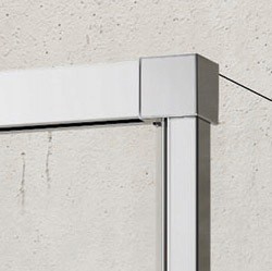 Drzwi prysznicowe Idea DWJ 160x200,5 Lewe RADAWAY Wysokość produktu 200.5 cm