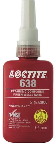Loctite 638 50ml KLEJ DO OSADZANIA MOCOWANIA