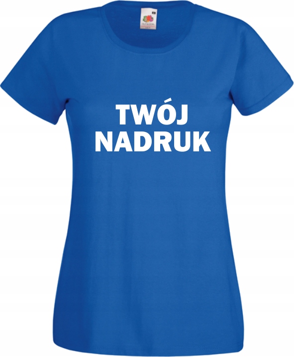 

Koszulka T-shirt damska z własnym nadrukiem r M