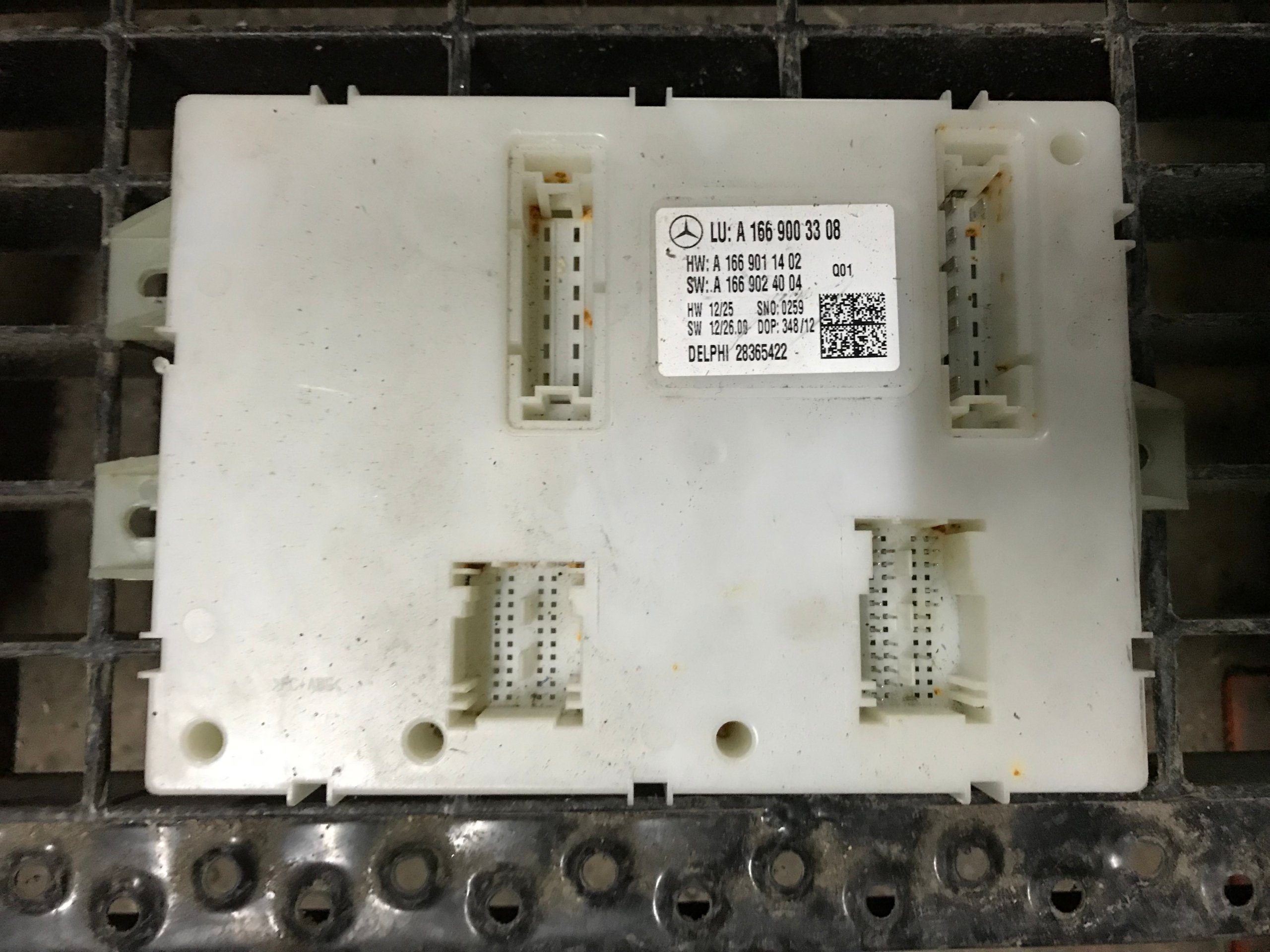 MERCEDES ML W166 GL драйвер сам A1669003308