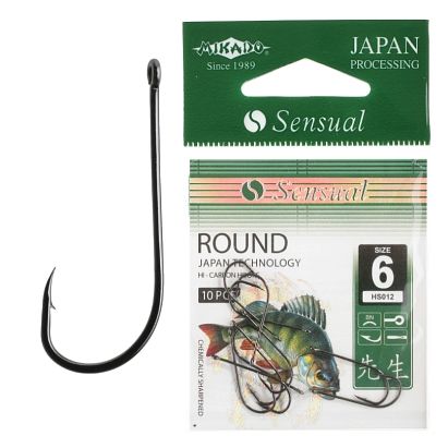 

Haczyki Mikado Sensual Round roz.2 10szt Bn