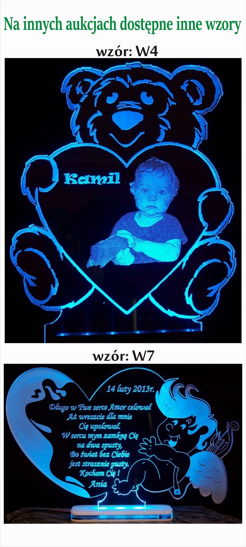 WALENTYNKI PODŚWIETLANA STATUETKA Z AMORKIEM EAN (GTIN) 2110202110273