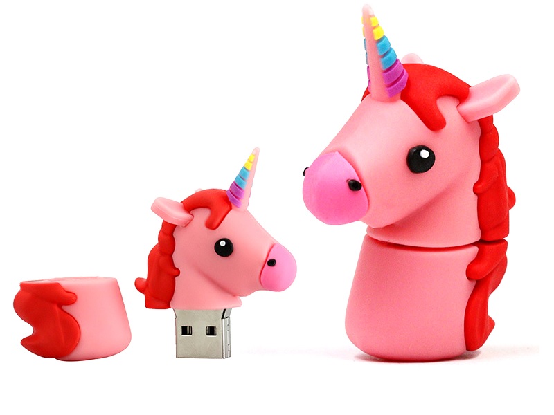 Pendrive Usb 8 Gb Unikornis Póni Rózsaszín Mese