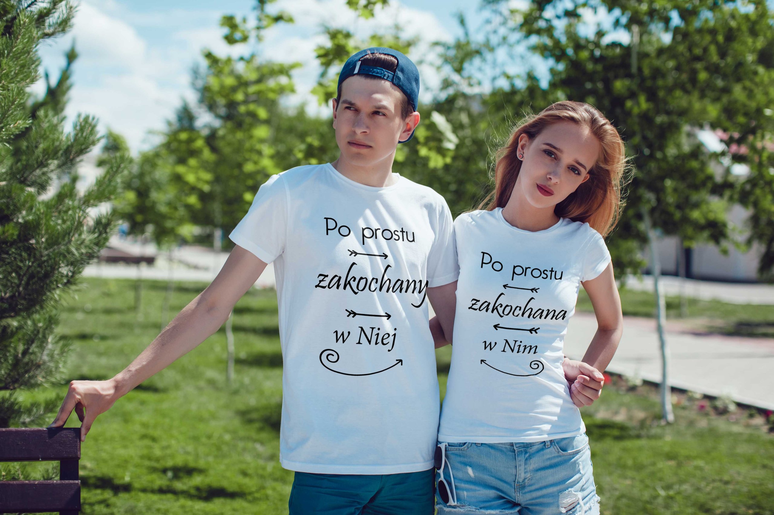 

Zestaw dla Pary Koszulki Zakochani Rocznica Ślub