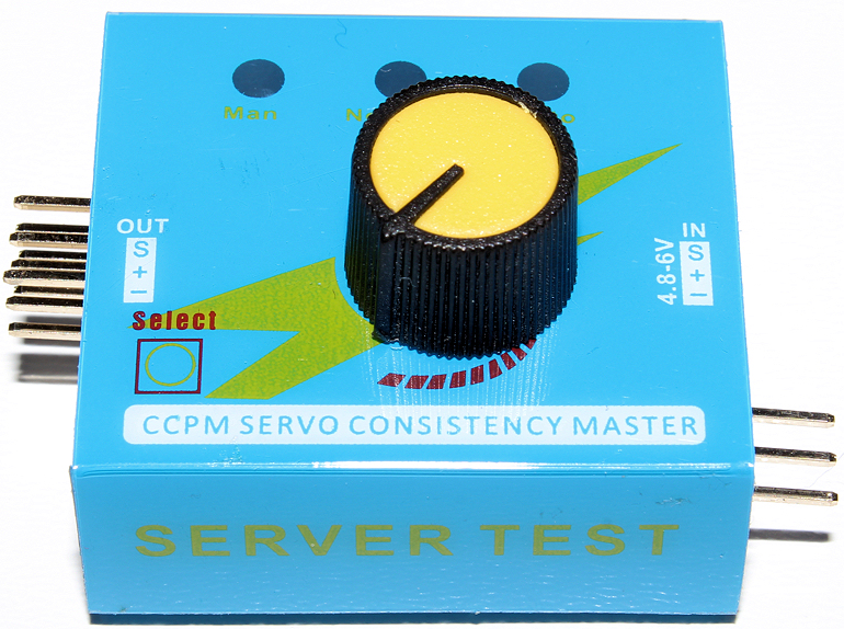 

Omega Zone Tester Serw MG995 MG996r S3003 Tower