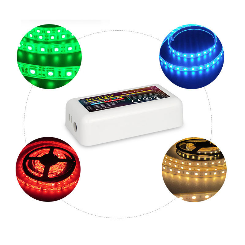 ZESTAW STREFOWY do taśm RGB PILOT + 2 STEROWNIKI Kod producenta 376,391,978