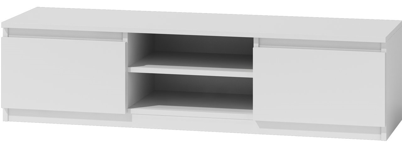 NOWOCZESNY STOLIK SZAFKA RTV LCD 140CM KOLOR BIAŁY Wysokość mebla 36 cm