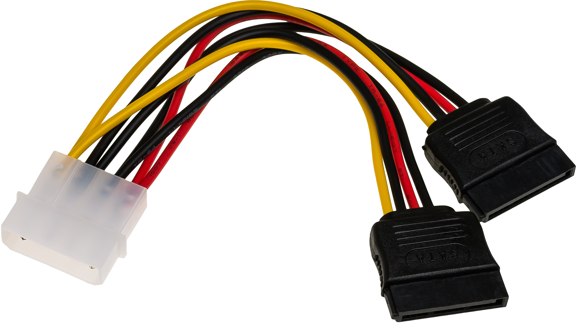 Molex 2 sata. Разветвитель молекс на 2молекс + сата. Переходник SATA Molex. Переходник Molex SATA черный. Сата кабель белый.