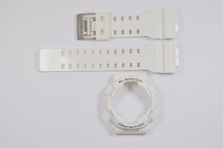 Bezel (lunette) Casio En Résine Blanche Pour Montre G-Shock GW-M5610MW-7 – Neuf Avec étiquettes