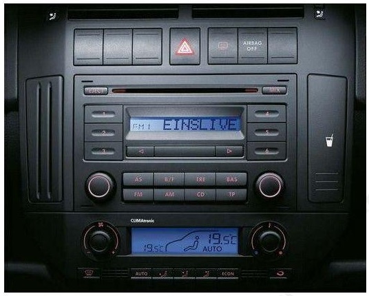 VW RCD200 CD RADIO FABRYCZNE BORA GOLF T4 T5 POLO
