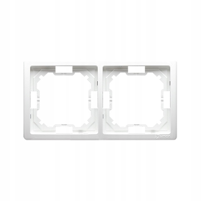 BASIC MODUŁ BMR2/11 ramka podwójna- biała POLSKA